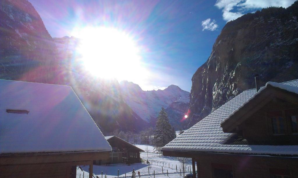 Luxury Penthouse Apartment Lauterbrunnen Exterior photo